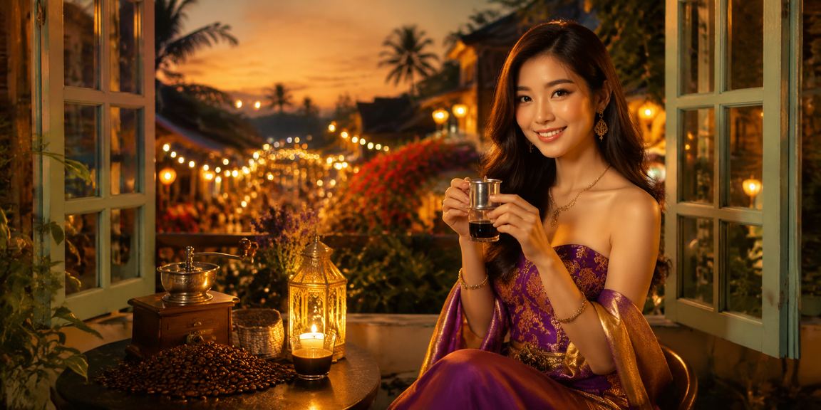Người dùng tại Buôn Ma Thuột thực hiện nạp tiền vào tài khoản vn2c qua điện thoại bên tách cà phê
