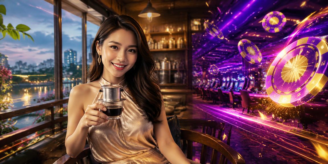 Người dùng tại Hà Nội kiểm tra giao dịch thanh toán trên điện thoại bên ly cà phê